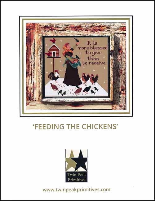 (image for) Feeding The Chickens - Click Image to Close
