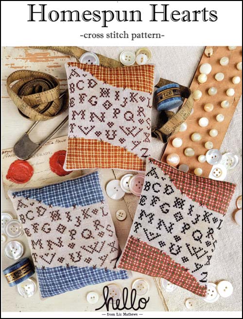 (image for) Homespun Hearts - Click Image to Close