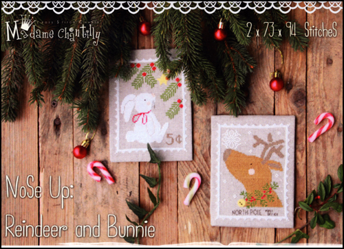 Nose up: Reindeer and Bunnie - Click Image to Close