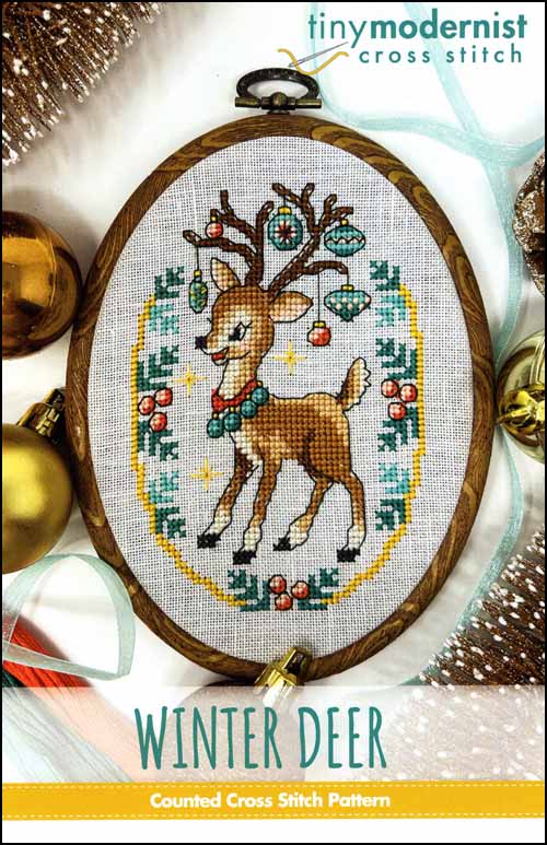 (image for) Winter Deer - Click Image to Close