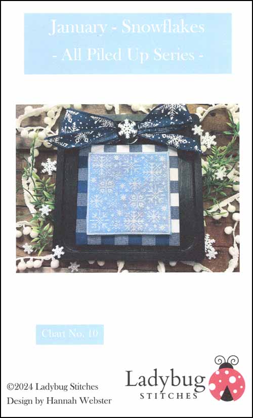 (image for) January - Snowflakes - All Piled Up Series - Click Image to Close