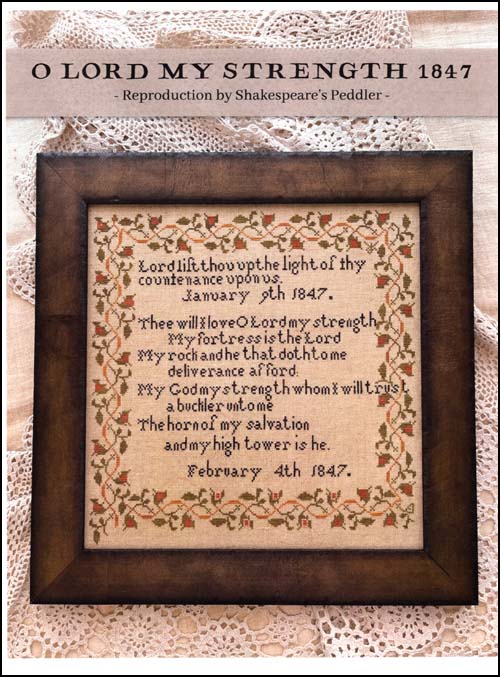 (image for) O Lord My Strength 1847 - Click Image to Close