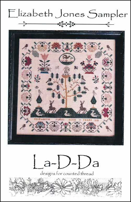 (image for) Elizabeth Jones Sampler - Click Image to Close