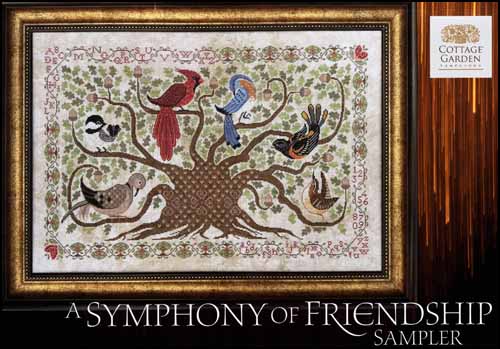 A Symphony of Friendship Sampler - Click Image to Close