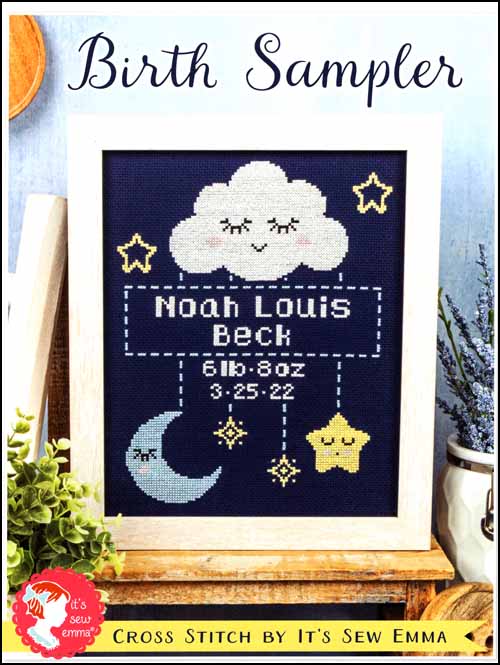 (image for) Birth Sampler - Click Image to Close