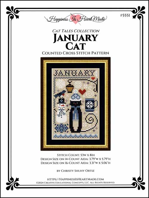 (image for) Cat Tales January Cat - Click Image to Close