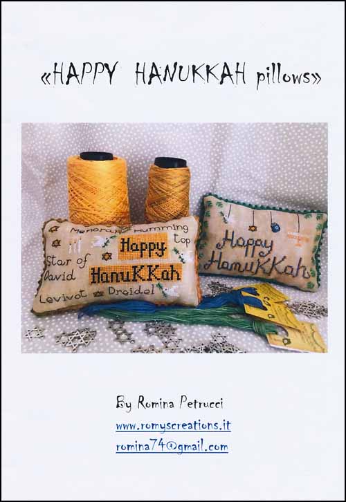(image for) Happy Hanukkah Pillows - Click Image to Close
