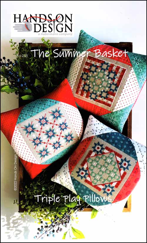 (image for) Triple Play Pillows The Summer Basket - Click Image to Close