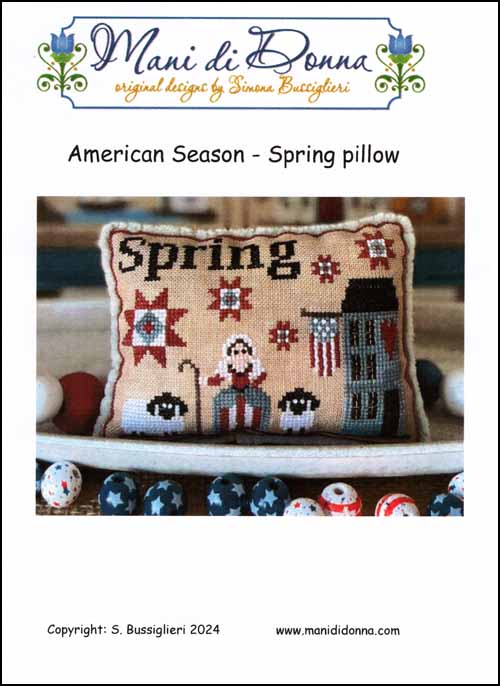 (image for) American Season Spring Pillow - Click Image to Close