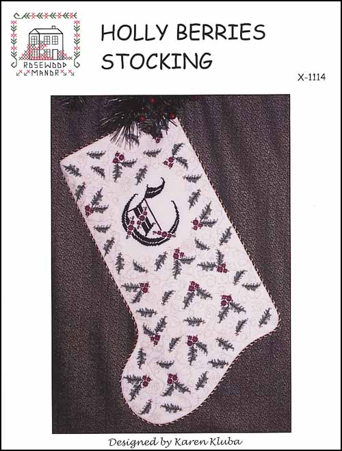 (image for) Holly Berries Stocking - Click Image to Close