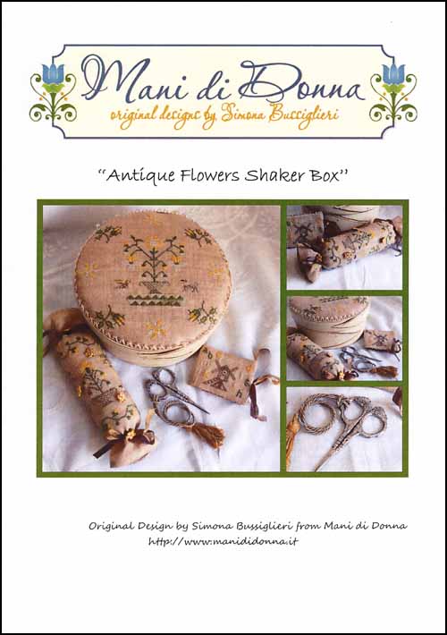 (image for) Antique Flowers Shaker Box - Click Image to Close