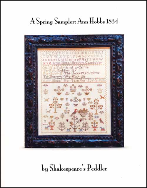 (image for) A Spring Sampler: Ann Hobbs 1834 - Click Image to Close