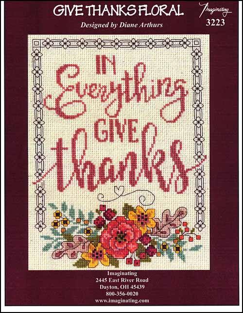 (image for) Give Thanks Floral - Click Image to Close