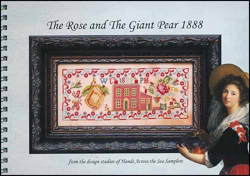 (image for) The Rose And The Giant Pear 1888 - Click Image to Close