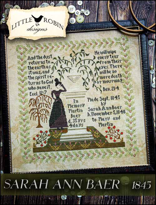 (image for) Sarah Ann Baer - 1845 - Click Image to Close