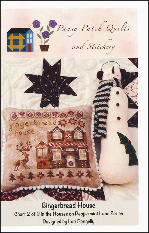 (image for) Houses on Peppermint Lane Chart 2: Gingerbread House - Click Image to Close