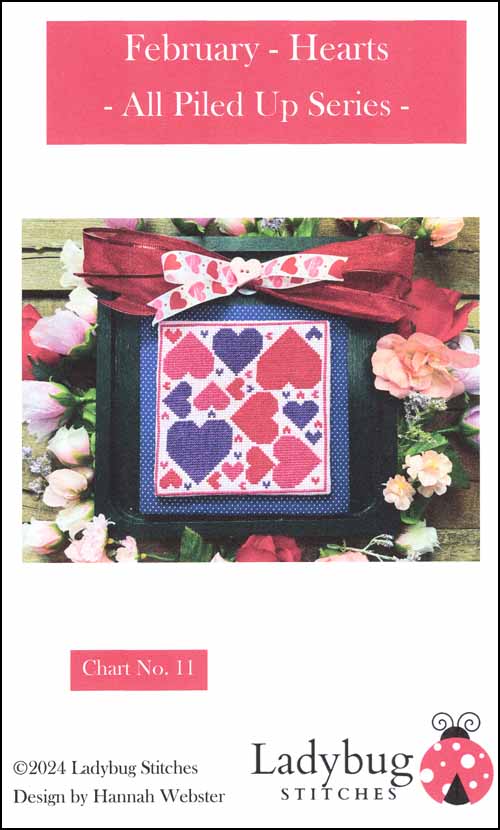 (image for) February - Hearts - All Piled Up Series - Click Image to Close