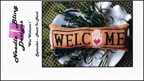 Wee Welcome's: September - Heart In Hand - Click Image to Close