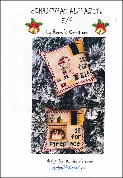 (image for) Christmas Alphabet E/F - Click Image to Close