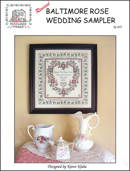 (image for) Baltimore Rose Wedding Sampler Revised - Click Image to Close