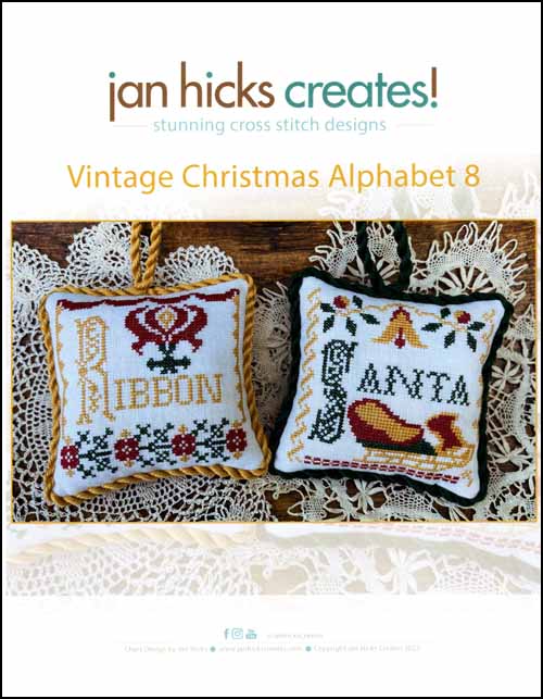 (image for) Vintage Christmas Alphabet 8 - Click Image to Close