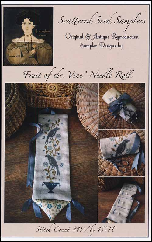 (image for) Fruit Of The Vine Needle Roll - Click Image to Close