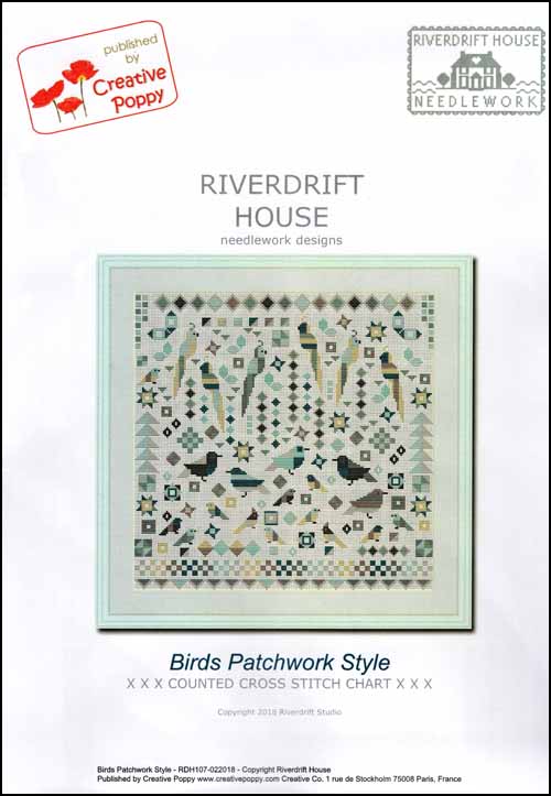 (image for) Birds Patchwork Style - Click Image to Close