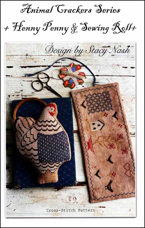 (image for) Animal Crackers Series Henny Penny & Sewing Roll - Click Image to Close