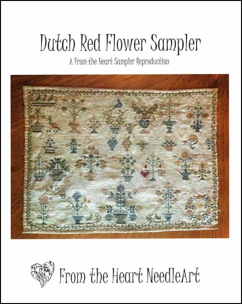 (image for) Dutch Red Flower Sampler - Click Image to Close