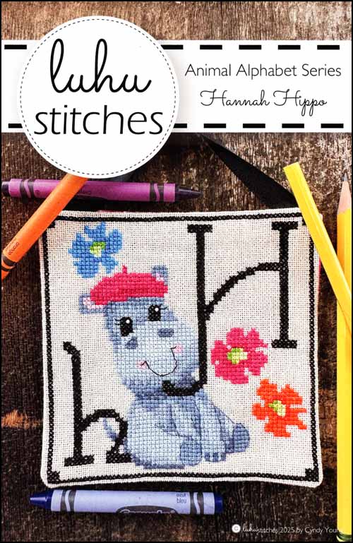 (image for) Animal Alphabet Series Hannah Hippo - Click Image to Close