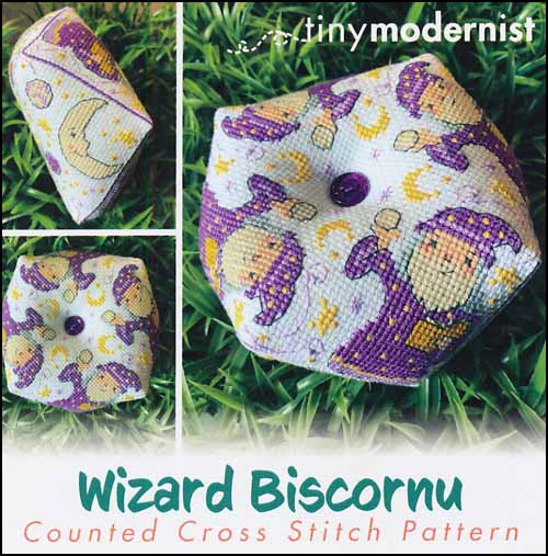 Wizard Biscornu - Click Image to Close