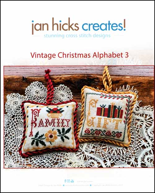 (image for) Vintage Christmas Alphabet 3 - Click Image to Close
