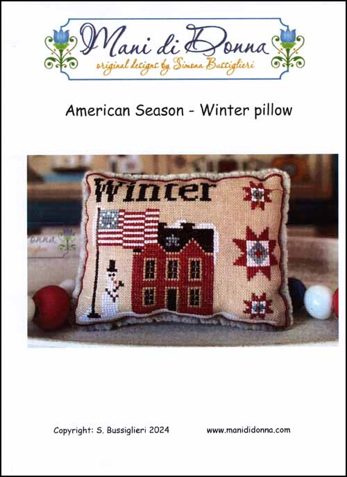 (image for) American Seasons Winter Pillow - Click Image to Close