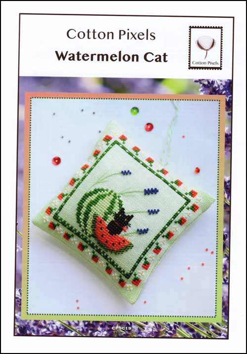 (image for) Watermelon Cat - Click Image to Close