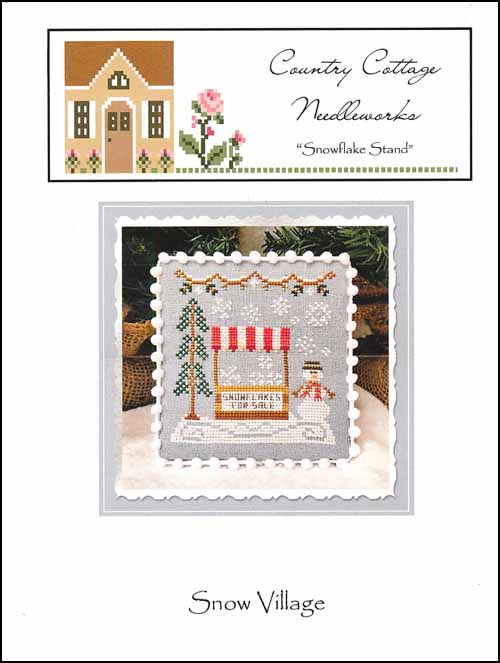 (image for) Snow Village Part 3: Snowflake Stand - Click Image to Close