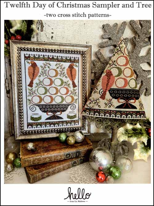 (image for) Twelfth Day of Christmas Sampler and Tree - Click Image to Close