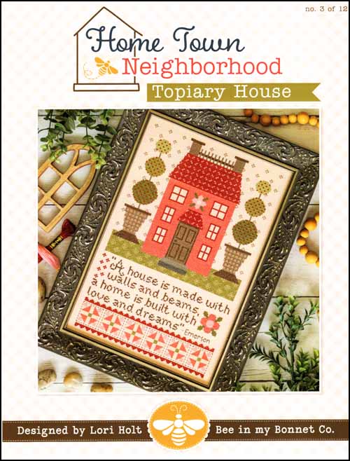 (image for) Home Town Neighborhood Topiary House - Click Image to Close