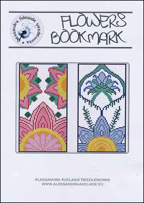 (image for) Flower Bookmark - Click Image to Close