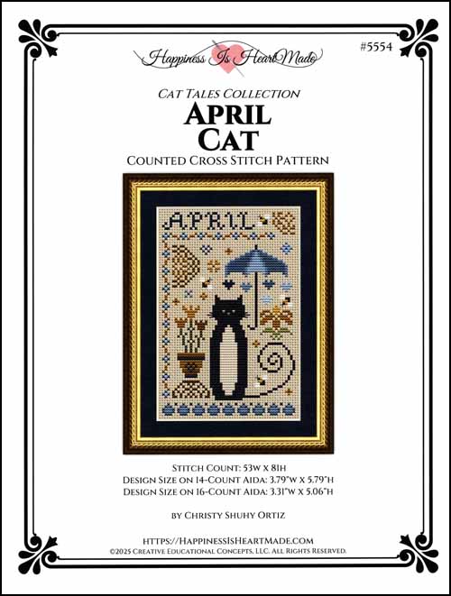 (image for) Cat Tales April Cat - Click Image to Close