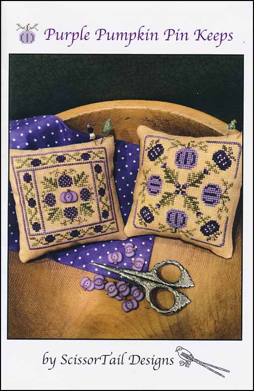 (image for) Purple Pumpkin Pin Keeps - Click Image to Close