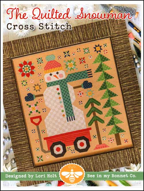 (image for) The Quilted Snowman Cross Stitch - Click Image to Close
