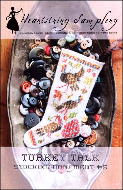 (image for) Turkey Talk Stocking Ornament 5 - Click Image to Close
