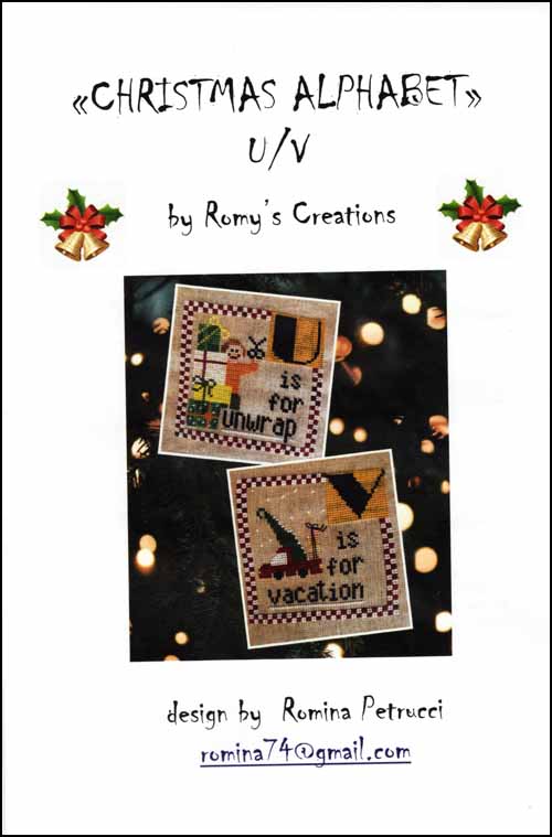 (image for) Christmas Alphabet U/V - Click Image to Close