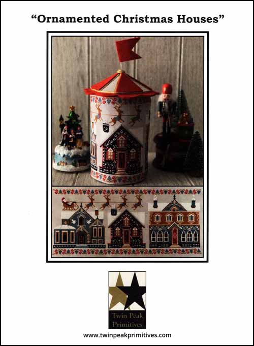 (image for) Ornamented Christmas Houses - Click Image to Close