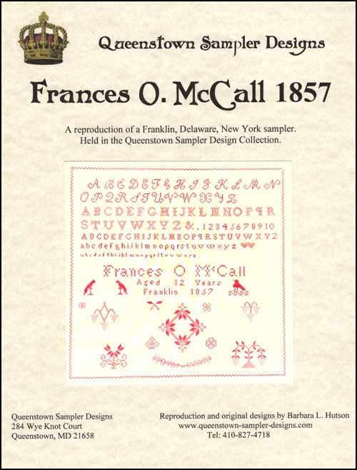 (image for) Frances O. McCall 1857 - Click Image to Close