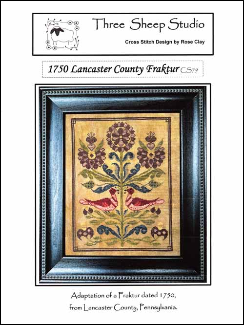 (image for) 1750 Lancaster County Fraktur - Click Image to Close