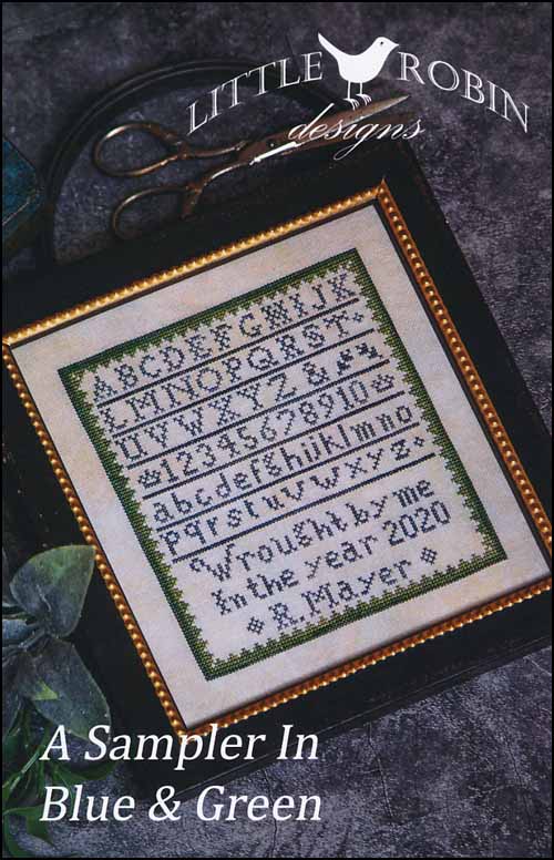 (image for) A Sampler In Blue & Green - Click Image to Close
