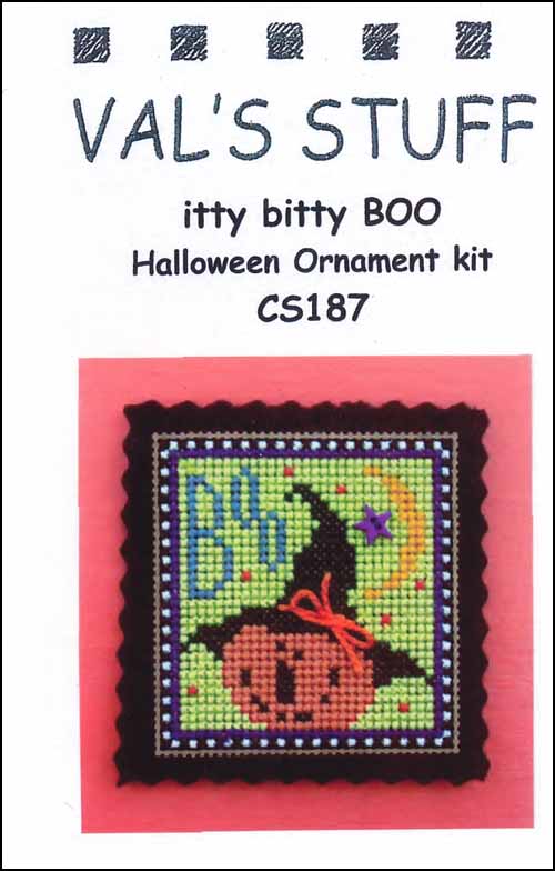 (image for) Itty Bitty BOO Halloween Ornament Kit - Click Image to Close