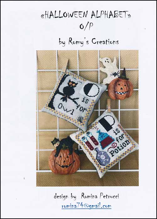 (image for) Halloween Alphabet O/P - Click Image to Close