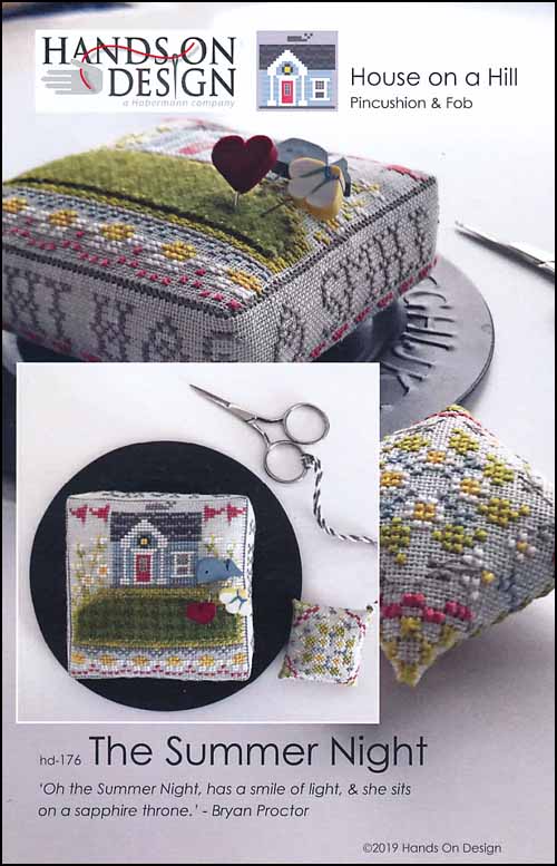 (image for) Summer Night House On A Hill - Click Image to Close
